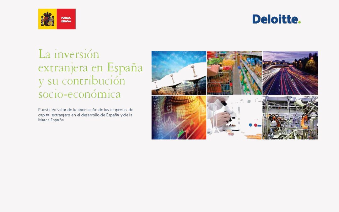 La inversión extranjera en España  y su contribución socio-económica
