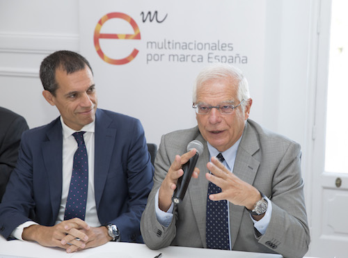 «Encuentro con los socios» con el ministro de Asuntos Exteriores, Unión Europea y Cooperación, Josep Borrell