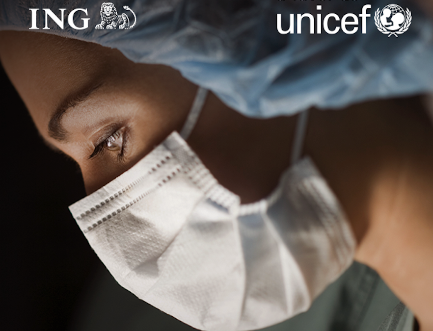 ING y sus clientes donan a UNICEF 1,7 millones de euros  para la lucha contra el COVID-19 en España
