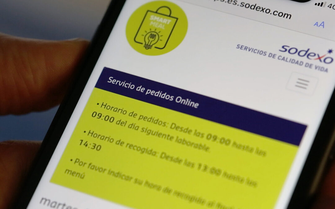 Sodexo Iberia reabre su restaurante corporativo con nuevos protocolos de seguridad y una App para el take away