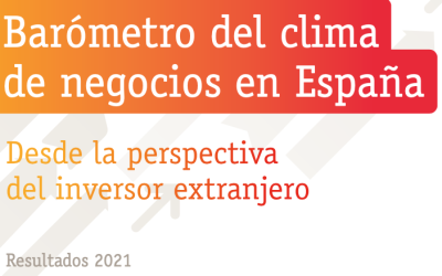 Barómetro del clima de negocios en España desde la perspectiva del inversor extranjero – Resultados 2021