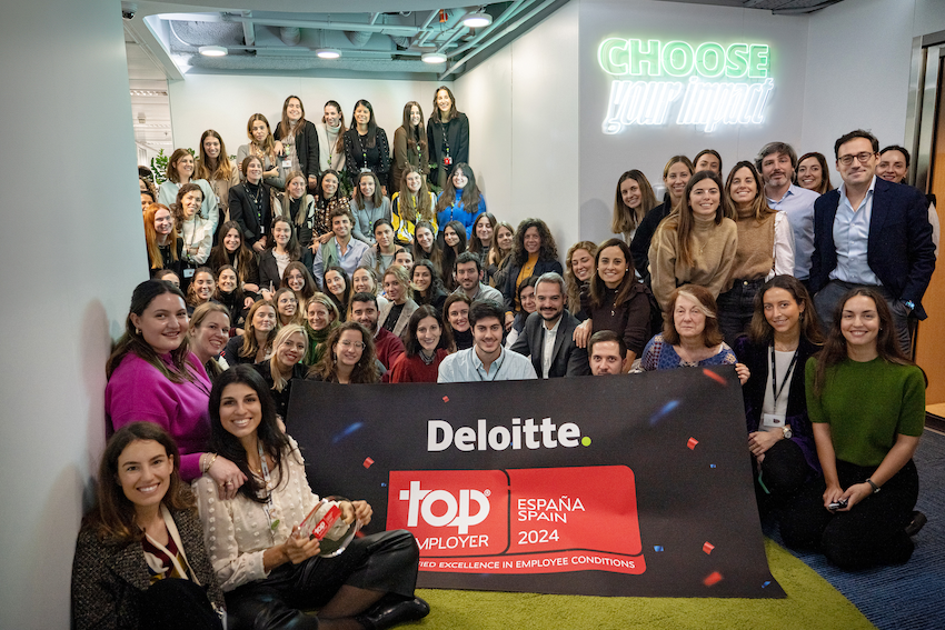 Deloitte, reconocida como ‘Top Employer 2024’ en España por su apuesta por el talento