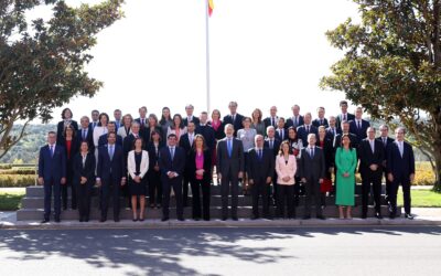 Su Majestad el Rey recibe en audiencia al Consejo de Presidentes de Multinacionales con España